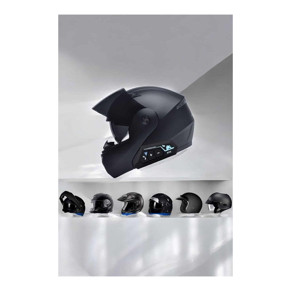 Kask Kulaklığı Motosiklet Intercom Interkom Dinleme Konuşma Özellikli 