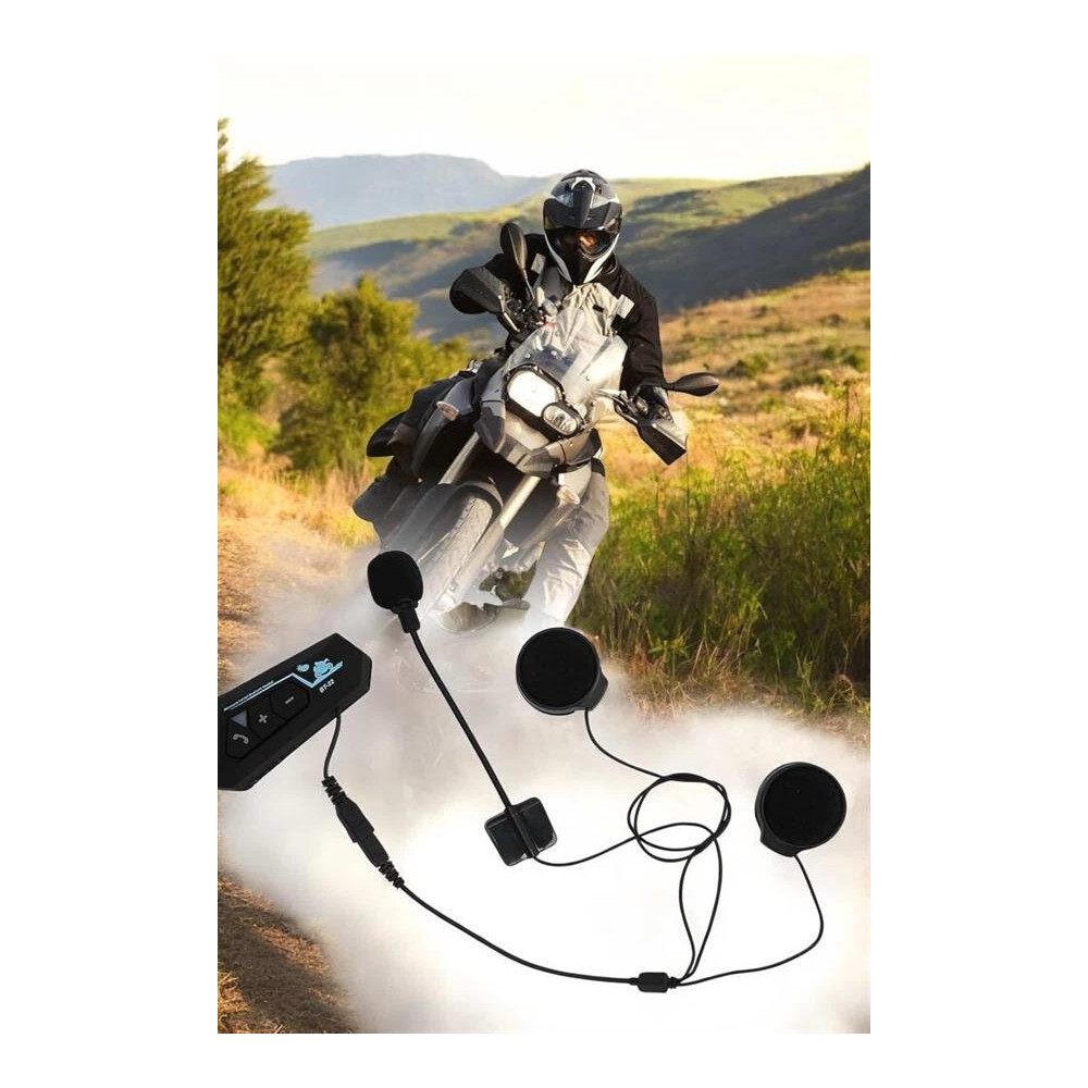 Kask Kulaklığı Motosiklet Intercom Interkom Dinleme Konuşma Özellikli 
