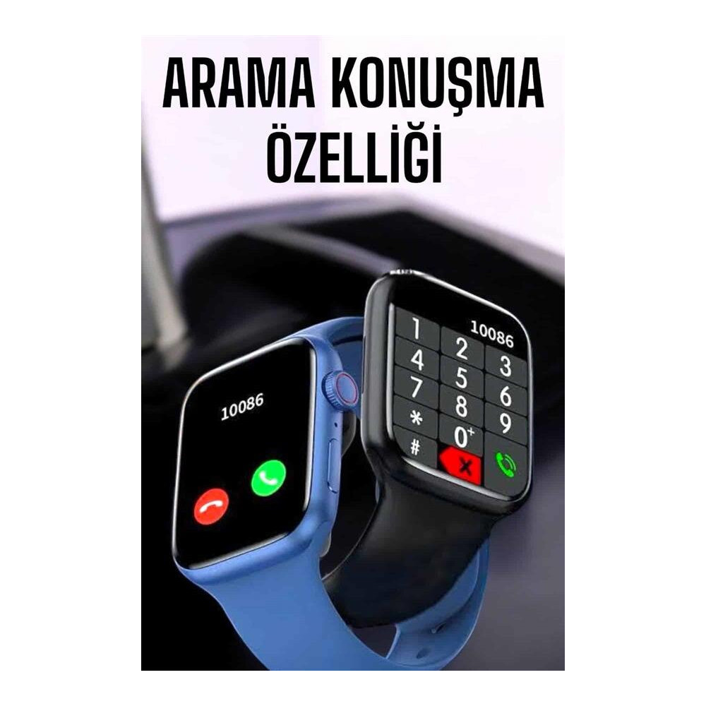 Akıllı Saat Amoled Ekran Yeni Nesil Bluetooth Bağlantılı