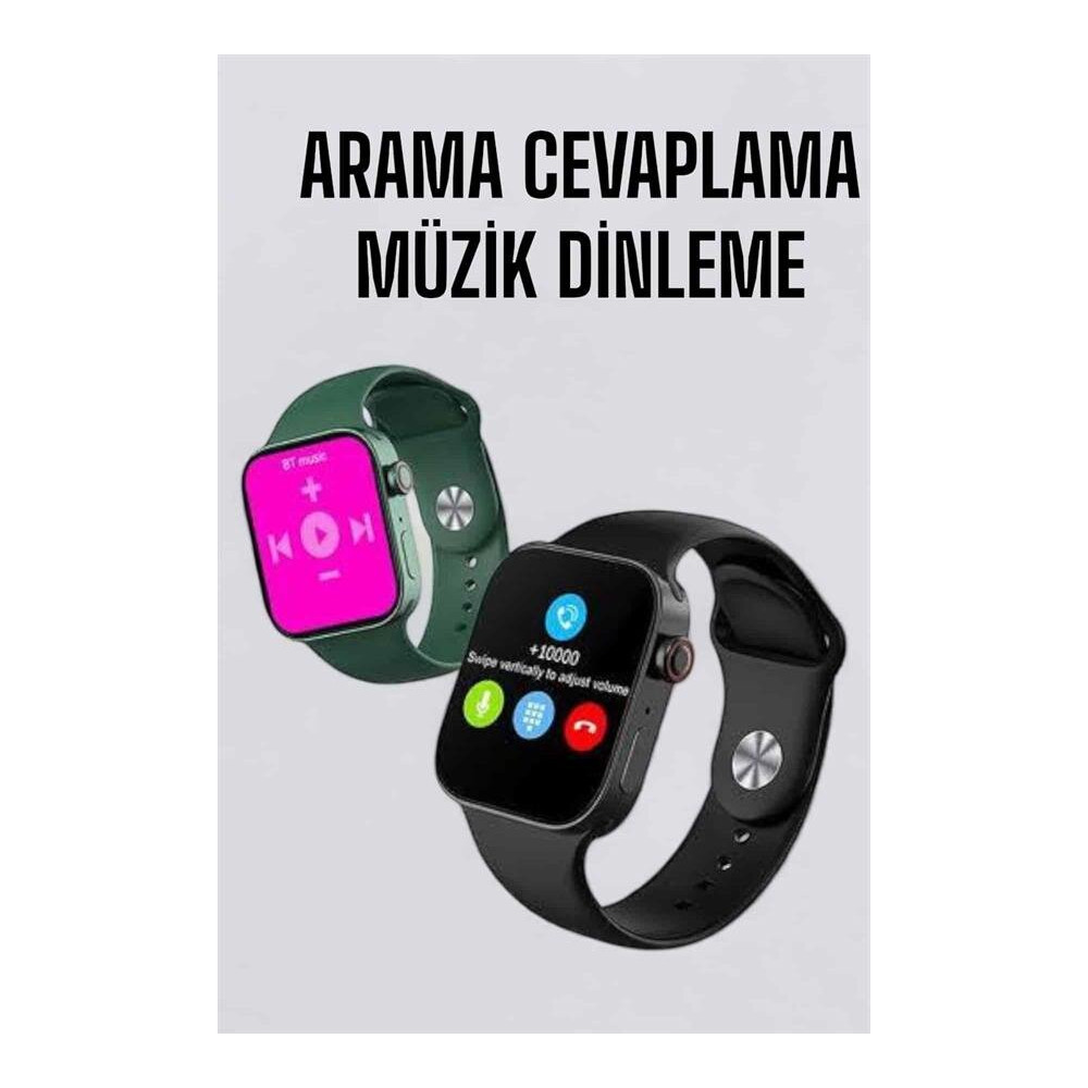 Akıllı Saat Amoled Ekran GPS ve Uyku Takibi Bluetooth Bağlantılı