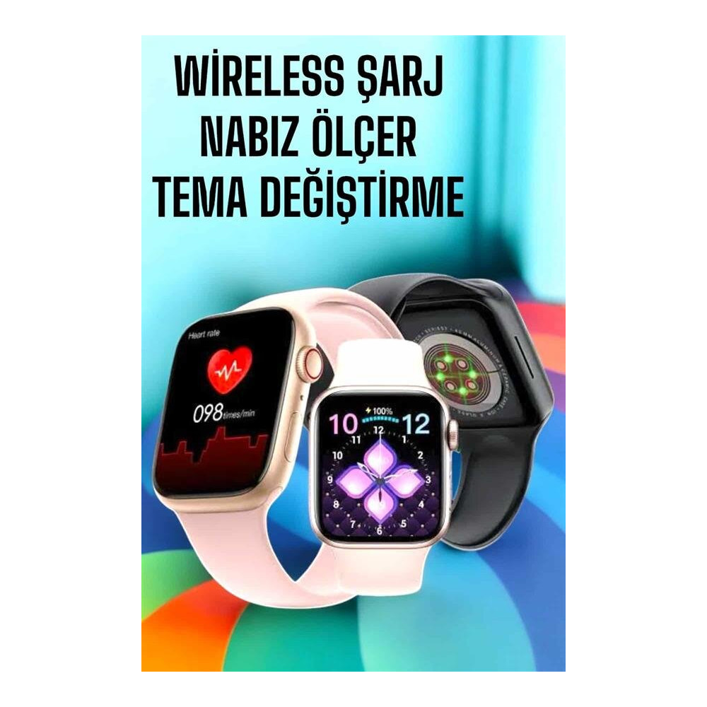 Akıllı Saat Amoled Ekran GPS ve Uyku Takibi Bluetooth Bağlantılı