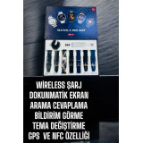 Yeni Model Akıllı Saat Bluetooth Bağlantılı NFC ve GPS Uyumlu