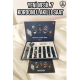Yeni Nesil Akıllı Saat 2024 Model Uyku ve Sağlık Takibi Bluetooth Bağl