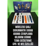 Yeni Nesil Akıllı Saat 2024 Model Uyku ve Sağlık Takibi Bluetooth Bağl