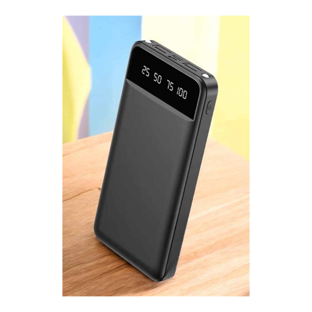 Powerbank 20.000 Mah LCD Ekran USB Lightning Type-C Uyumlu İOS ve Andr