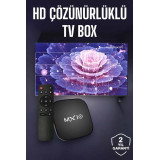 4K Android TV Box – 2GB RAM 16GB ROM Hızlı Wi-Fi Bağlantılı Akıllı Med
