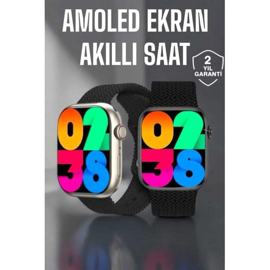 Yeni Nesil Akıllı Saat Arama Cevaplama GPS Takibi Adımsayar NFC Özelli