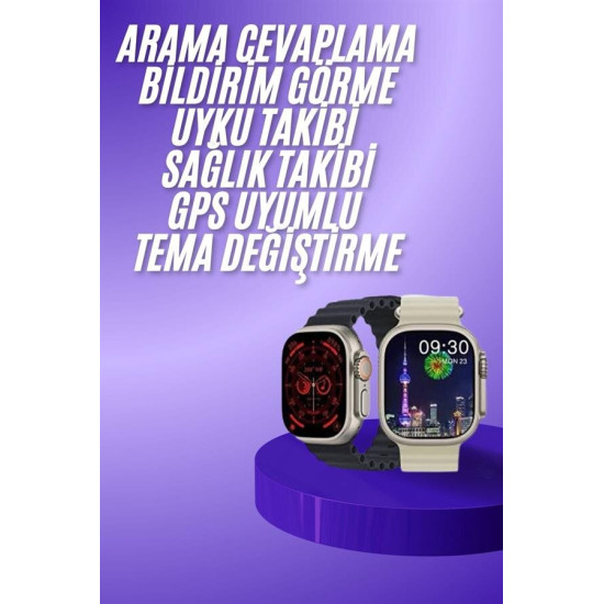 Akıllı Saat Bluetooth Bağlantılı Uyku ve Sağlık Takibi