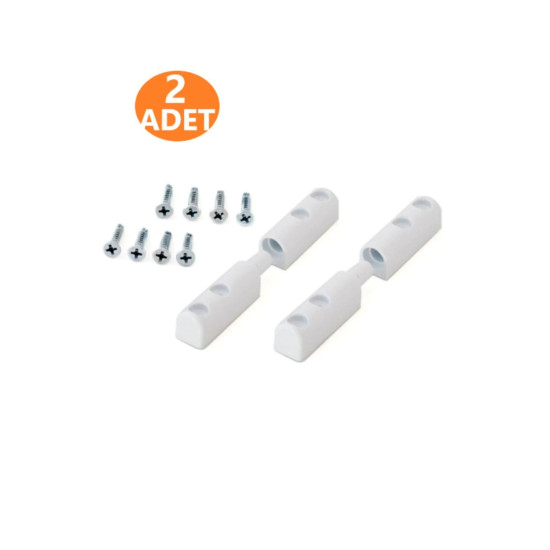 2 Adet Pvc Pimapen Sineklik Menteşesi Plastik