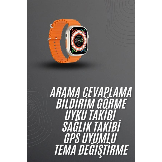Akıllı Saat Arama Cevaplayan Bildirim Görme Yeni Nesil Bluetooth Bağla