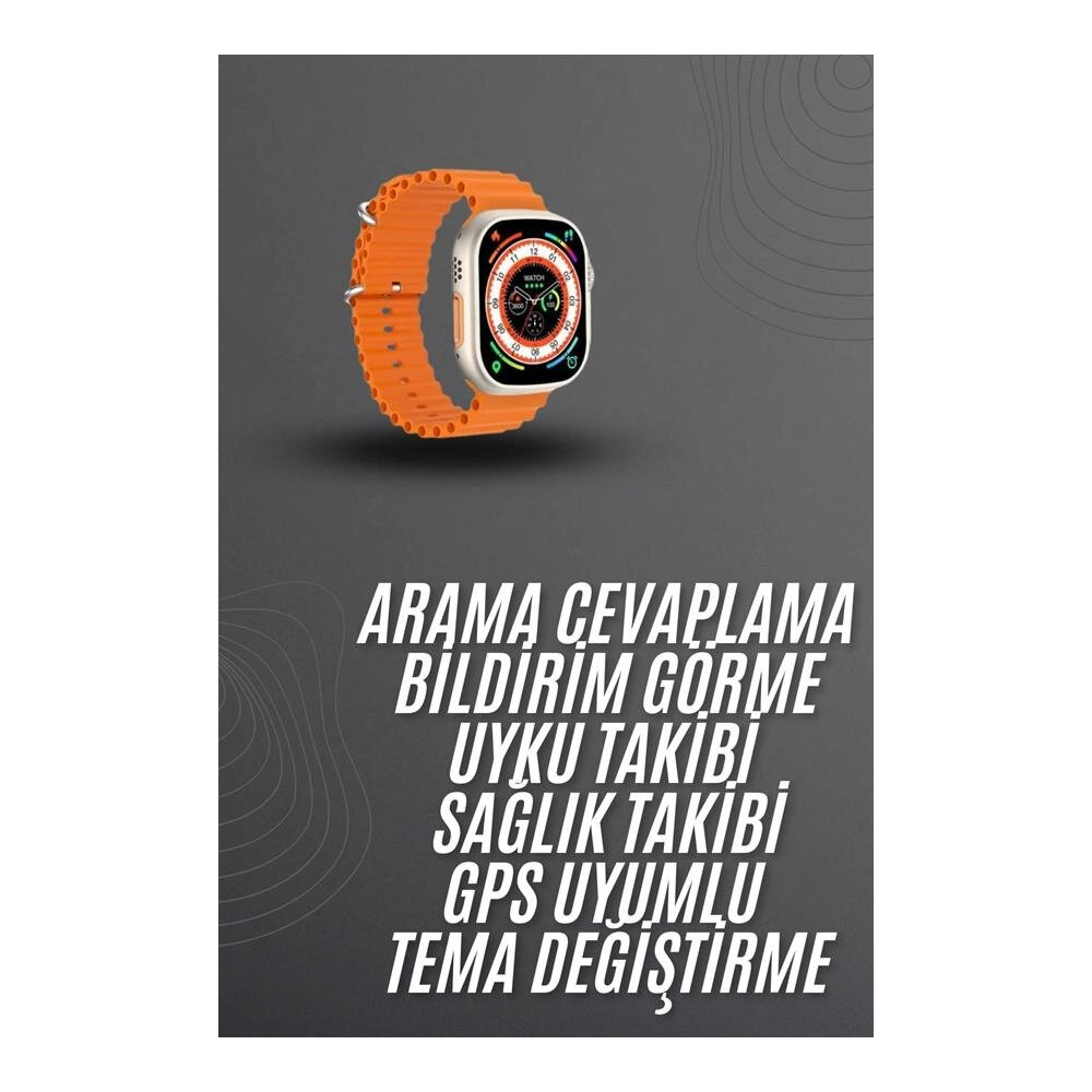 Akıllı Saat Arama Cevaplayan Bildirim Görme Yeni Nesil Bluetooth Bağla