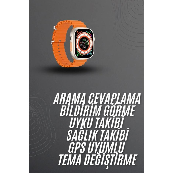 Akıllı Saat Arama Cevaplayan Bildirim Görme Yeni Nesil Bluetooth Bağla
