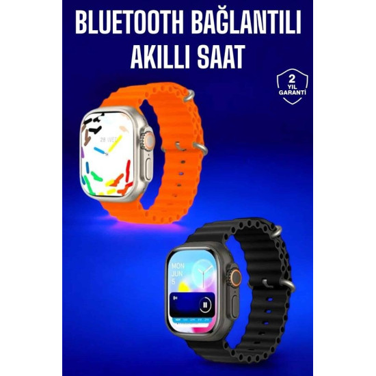 Akıllı Saat Arama Cevaplayan Bildirim Görme Yeni Nesil Bluetooth Bağla