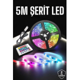 Led Işık 5 Metre Şerit Led RGB Işıklı