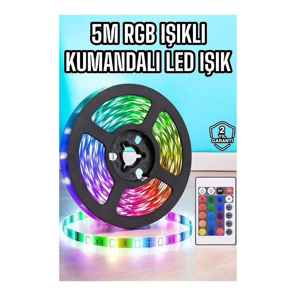 5M RGB Işıklı Her Ortama Uygun Led Işık
