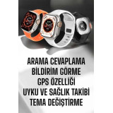 Yeni Nesil Akıllı Saat Adımsayar GPS Nabız Ölçer Uyku ve Sağlık Takibi