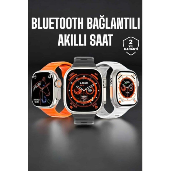 Yeni Nesil Akıllı Saat Adımsayar GPS Nabız Ölçer Uyku ve Sağlık Takibi