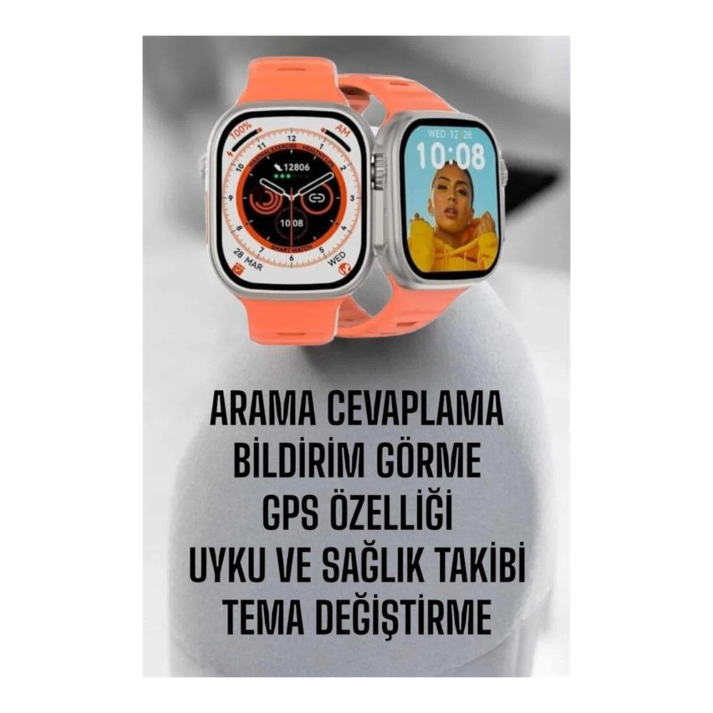 Akıllı Saat GPS Sağlık Ve Uyku Takibi Arama Cevaplayan Bluetooth Bağla