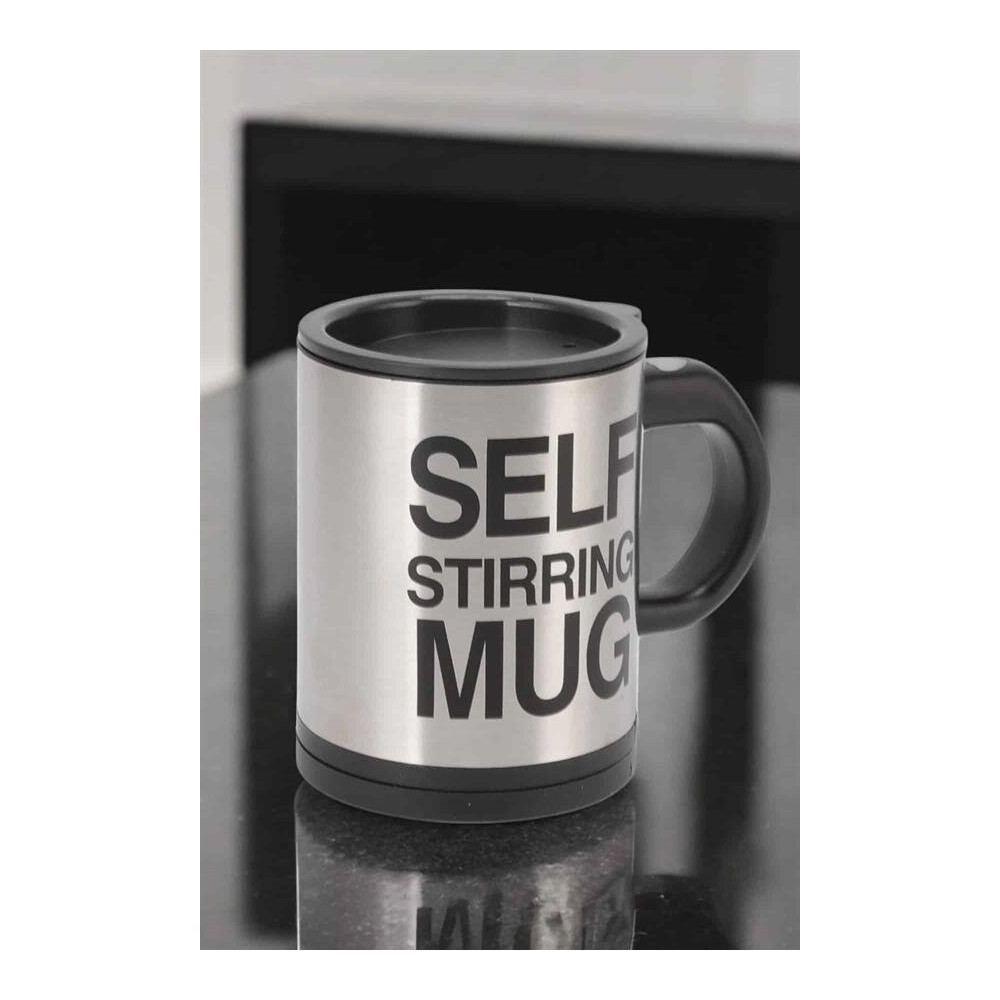 Yazılı Mug Kupa Karıştırıcı Özelliği Ve Paslanmaz Çelik