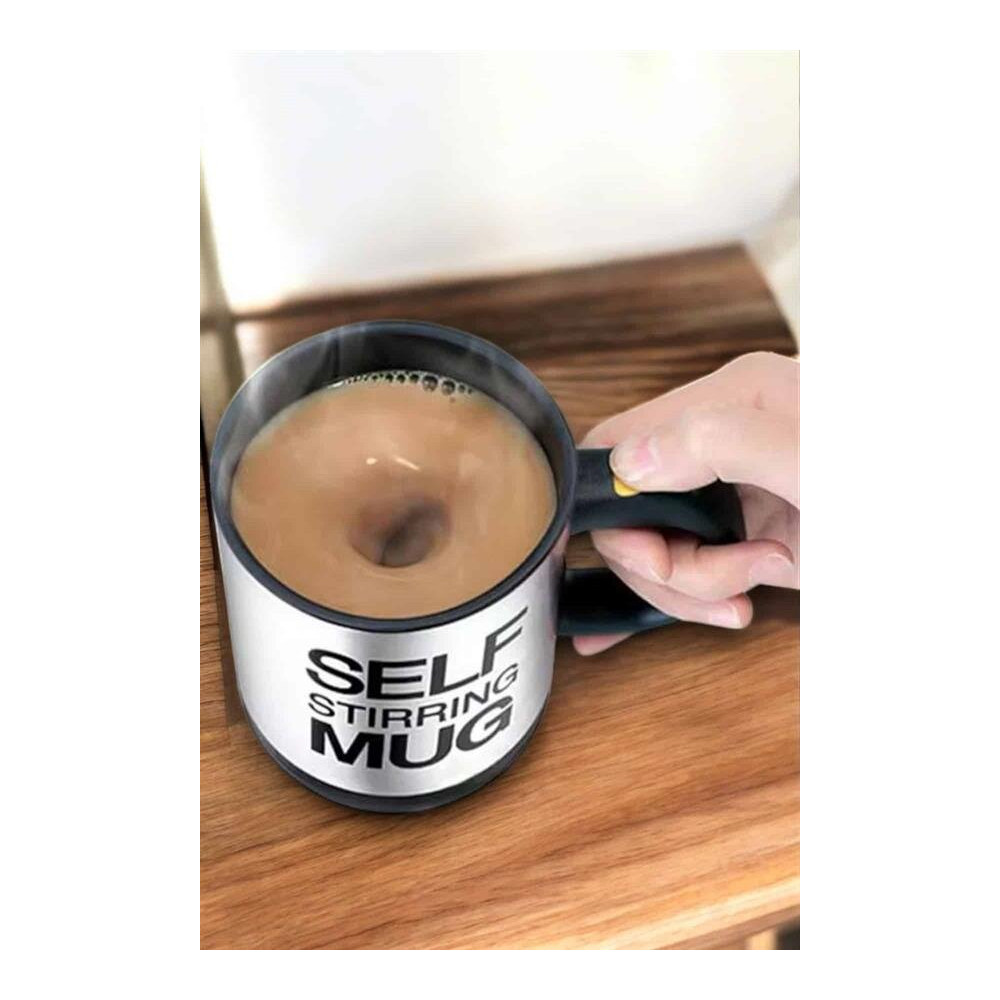Mikser Kupa Yazılı Mug Bardak Karıştırma Özelliği