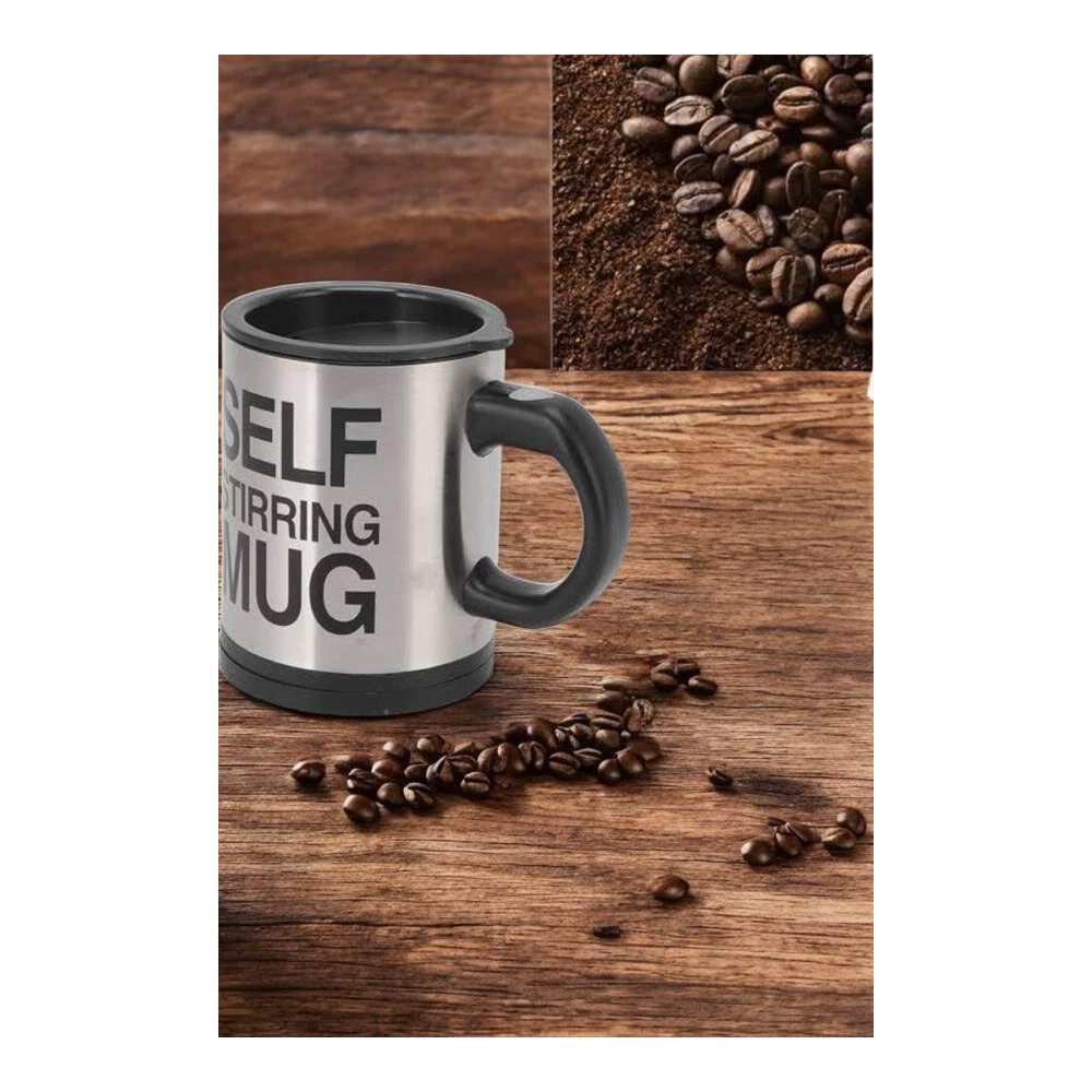 Mikser Kupa Yazılı Mug Bardak Karıştırma Özelliği