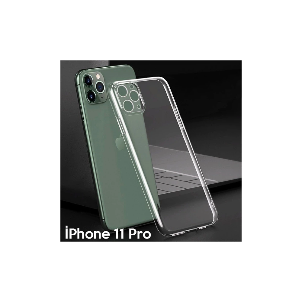 Ally İPhone 11 Pro 5.8 İnch Kamera Korumalı Silikon Kılıf