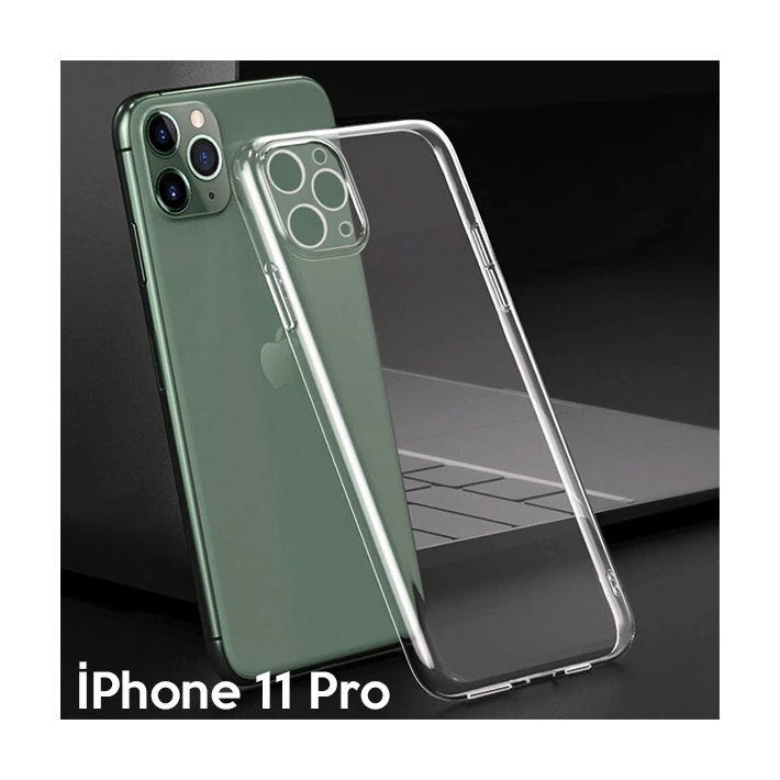 Ally İPhone 11 Pro 5.8 İnch Kamera Korumalı Silikon Kılıf