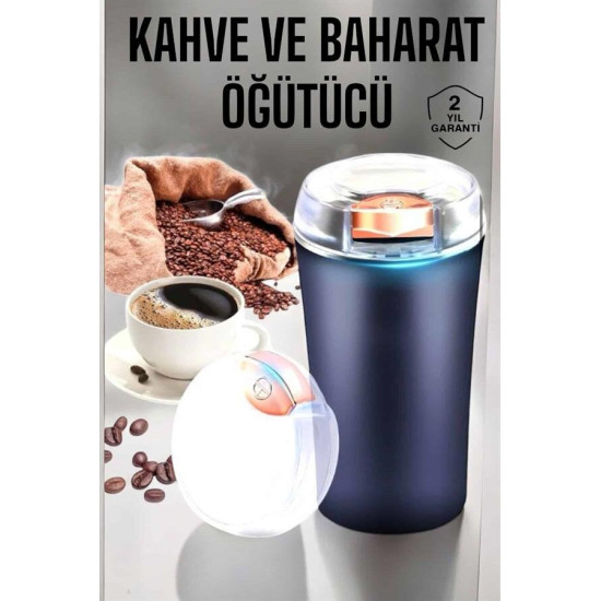 Otomatik Kahve ve Baharat Öğütücü Paslanmaz Çelik Yedek Bıçaklı