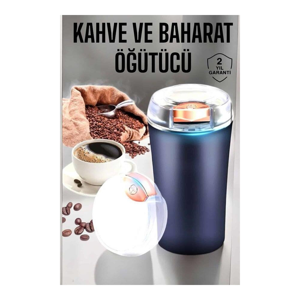 Otomatik Kahve ve Baharat Öğütücü Paslanmaz Çelik Yedek Bıçaklı