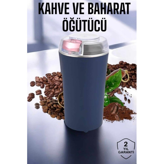 Taşınabilir Kahve & Baharat Öğütücü Kolay Temizlenebilir ve Uzun Ömürl
