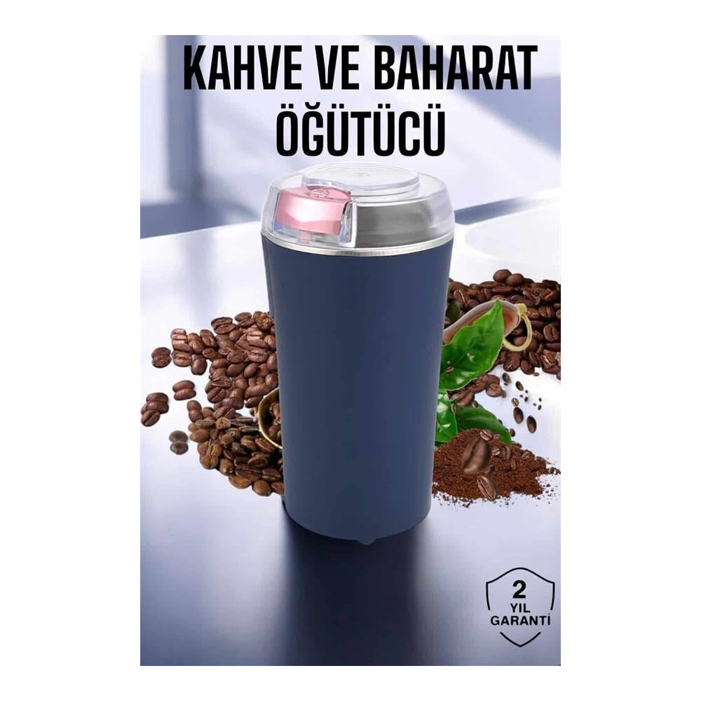 Taşınabilir Kahve & Baharat Öğütücü Kolay Temizlenebilir ve Uzun Ömürl