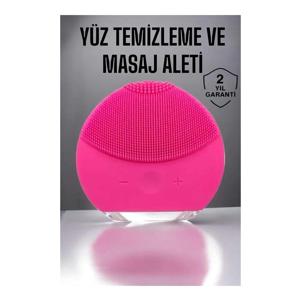 Şarjlı Su Geçirmez Yüz Temizleme ve Masaj Aleti – 3 Fonksiyonlu