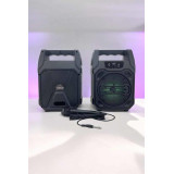 Modern RGB Işıklı Kablosuz Hoparlör Uzun Süreli Müzik Keyfi