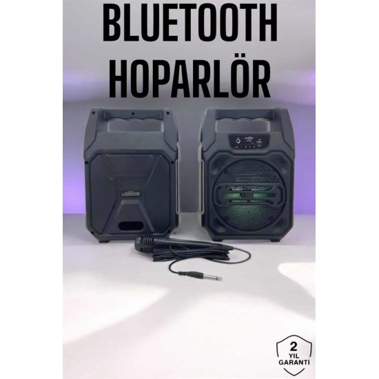 6.5 İnç Kablosuz Hoparlör Bluetooth Bağlantılı Yüksek Ses Kaliteli