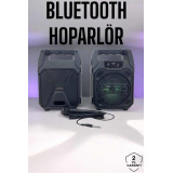 6.5 İnç Kablosuz Hoparlör Bluetooth Bağlantılı Yüksek Ses Kaliteli