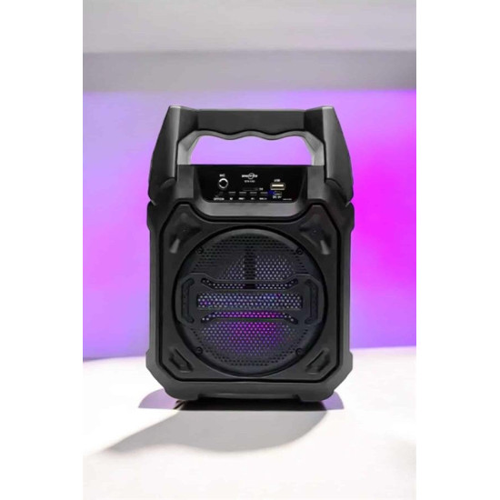 Modern RGB Işıklı Kablosuz Hoparlör Uzun Süreli Müzik Keyfi