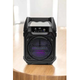 Karaoke Mikrofonlu Fm Radyolu Bluetooth Hoparlör Yüksek Ses Kaliteli