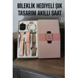Akıllı Saat Bileklik Hediyeli Uzun Pil Ömrü GPS Takibi