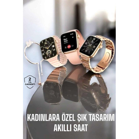 Akıllı Saat Kadınlara Uyku Ve Sağlık Takibi Yapabilen Bileklik Hediyel