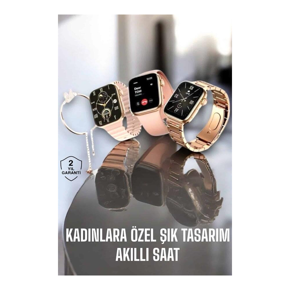 Akıllı Saat Kadınlara Uyku Ve Sağlık Takibi Yapabilen Bileklik Hediyel