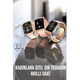Akıllı Saat Kadınlara Uyku Ve Sağlık Takibi Yapabilen Bileklik Hediyel