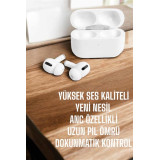 Dokunmatik Kontrollü Kablosuz Kulaklık iOS ve Android Uyumlu