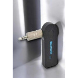 Tüm Cihazlara Uyumlu Bluetooth Aux Araç Kiti Siyah