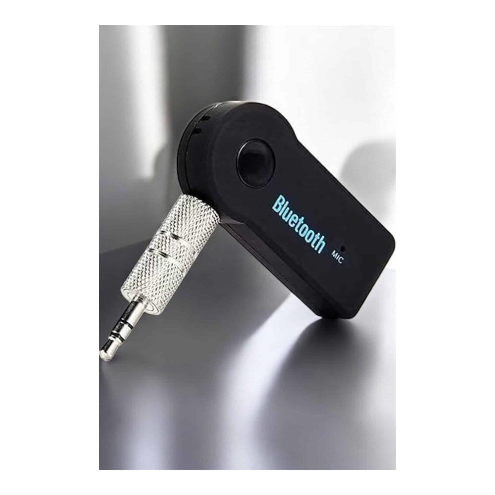 Tüm Cihazlara Uyumlu Bluetooth Aux Araç Kiti Siyah