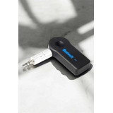 Kablosuz Bluetooth Aux Araç Kiti Siyah Hafıza Kartlı