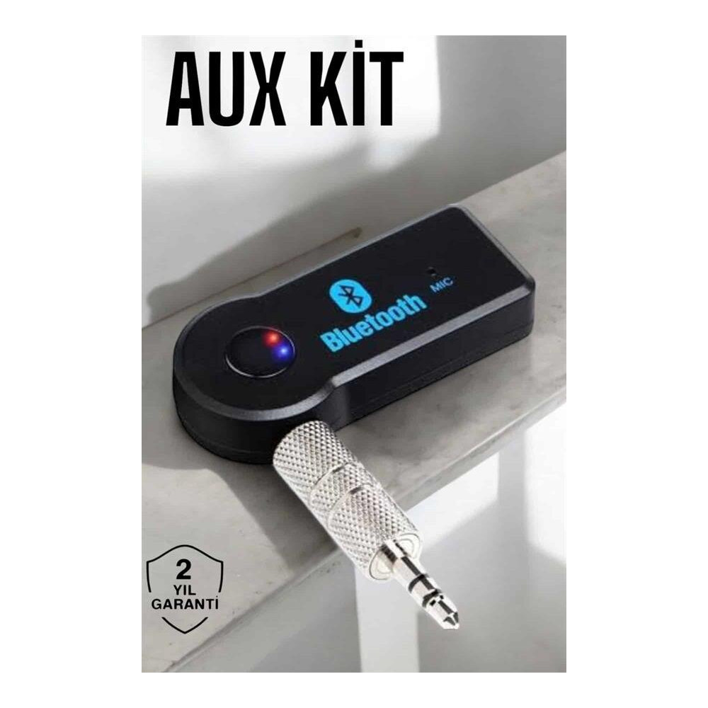 Bluetooth Araç Kiti Bt 350 Aux Çıkışlı Tüm Araçlara Uyumlu