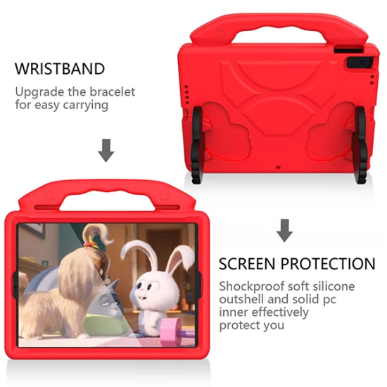 Ally İPAD 7.10.2 PRO 10.5 Kılıf Eva Çocuk Shockproof Standlı Taşınabil