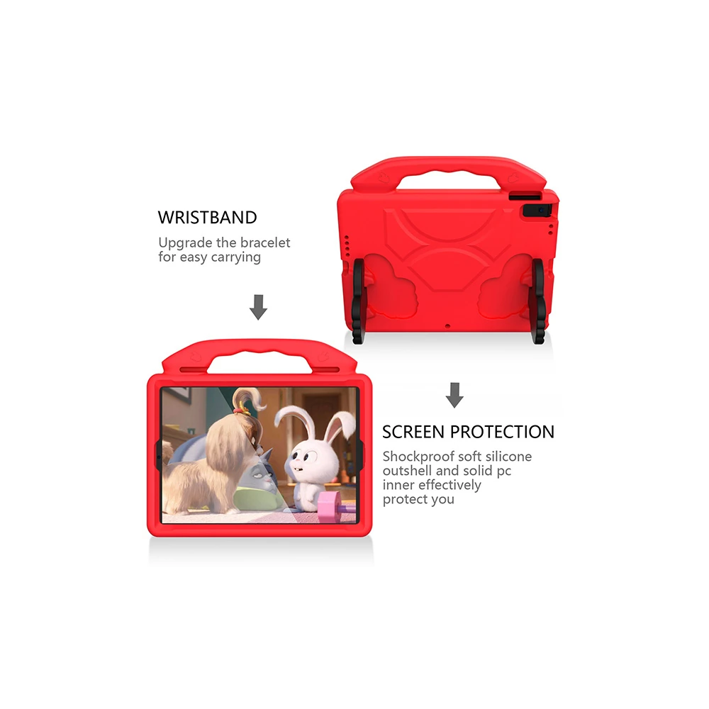 Ally İPAD 7.10.2 PRO 10.5 Kılıf Eva Çocuk Shockproof Standlı Taşınabil