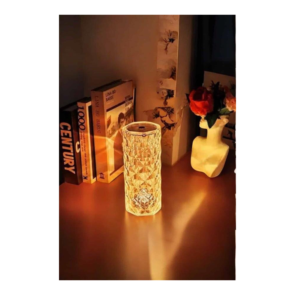 Kristal Dokunmatik Ve Kumandalı Masa Ve Gece lambası