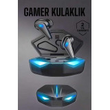 Bluetooth Oyuncu Kulaklığı Led Işıklı Kablosuz ANC Özelliği